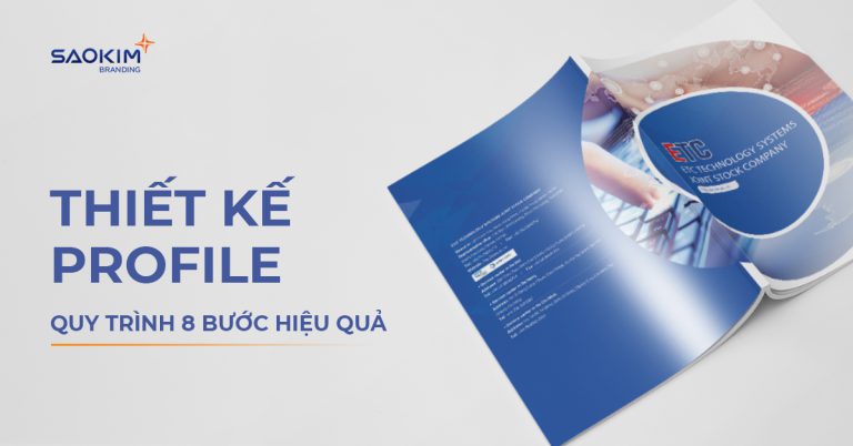 8 Bước thiết kế Profile công ty hiệu quả