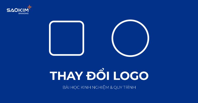 Kinh nghiệm thay đổi logo, làm mới logo